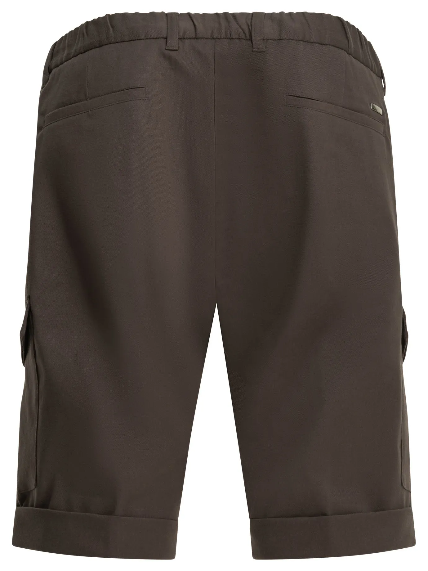 Cotton Cargo Shorts Brown sold by Wanan Luxury product image thumbnail 2