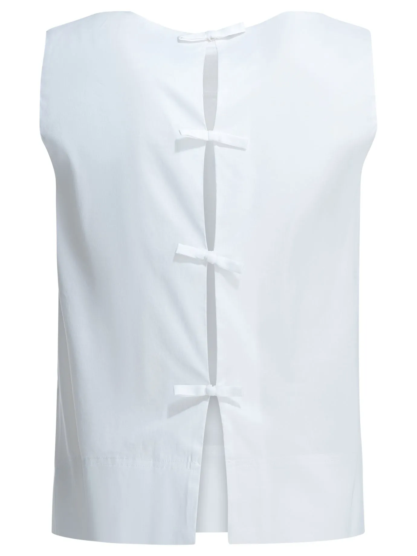 Blouse With Bows Shirts White sold by Wanan Luxury product image thumbnail 2