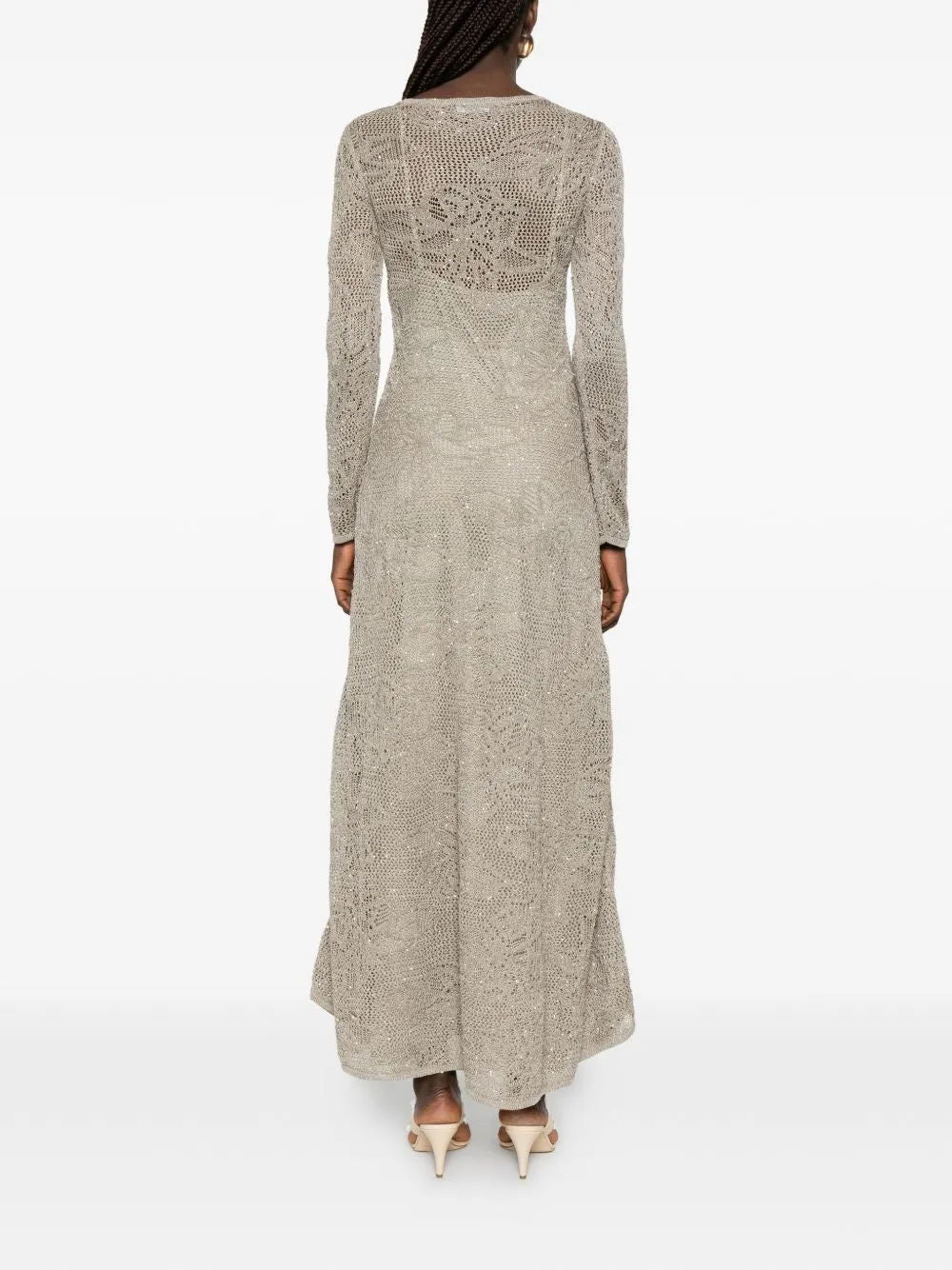 Lace Long Dress sold by Wanan Luxury product image thumbnail 2