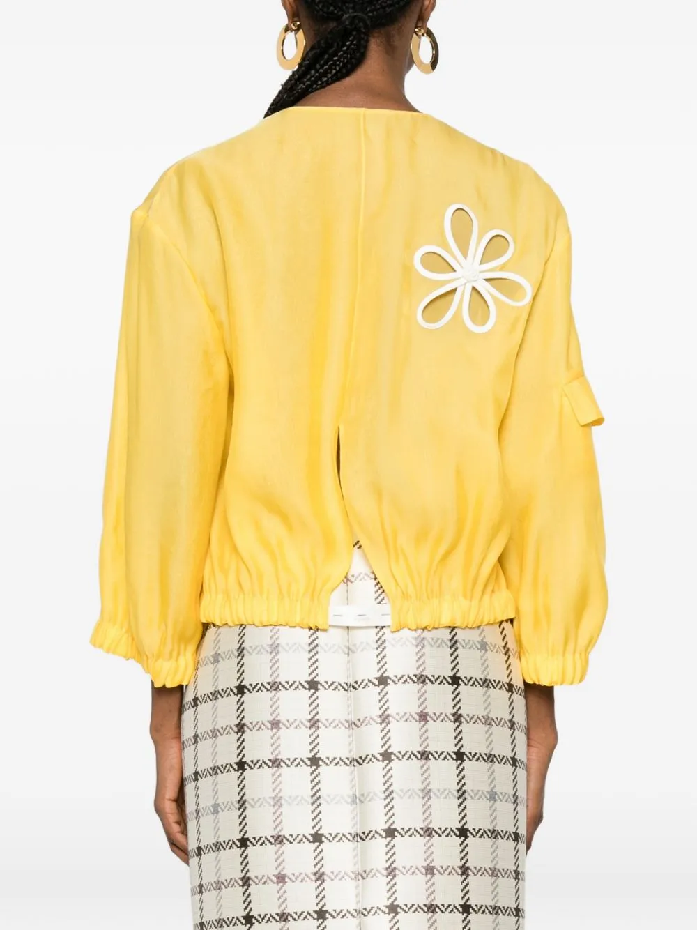 Embroidered Blouson Jacket sold by Wanan Luxury product image thumbnail 3