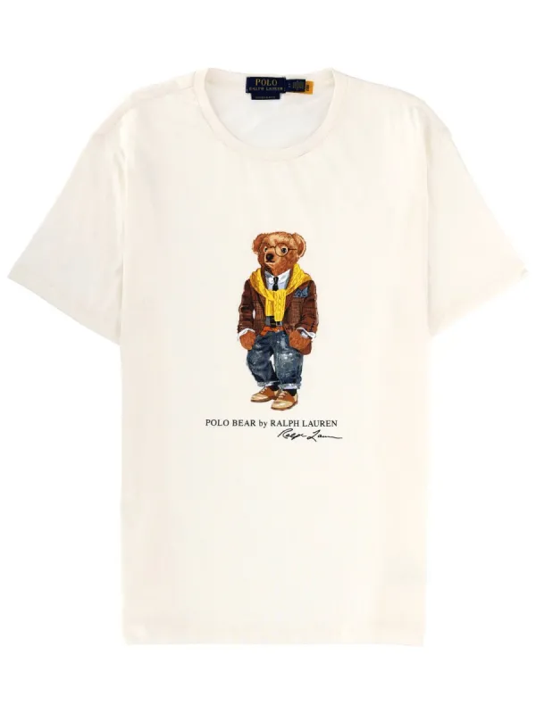 "Polo Bear" T-Shirt With Logo made by Polo by Ralph Lauren