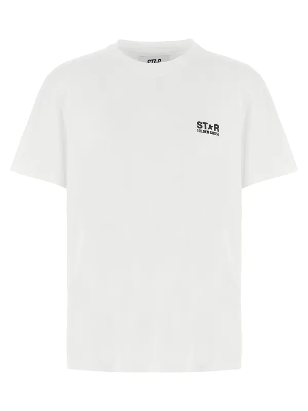 Logo T-Shirt White/Black made by Golden Goose