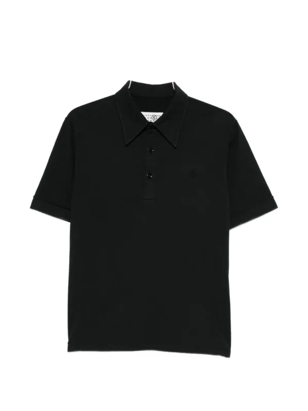Logo Cotton Polo Shirt made by Maison Margiela