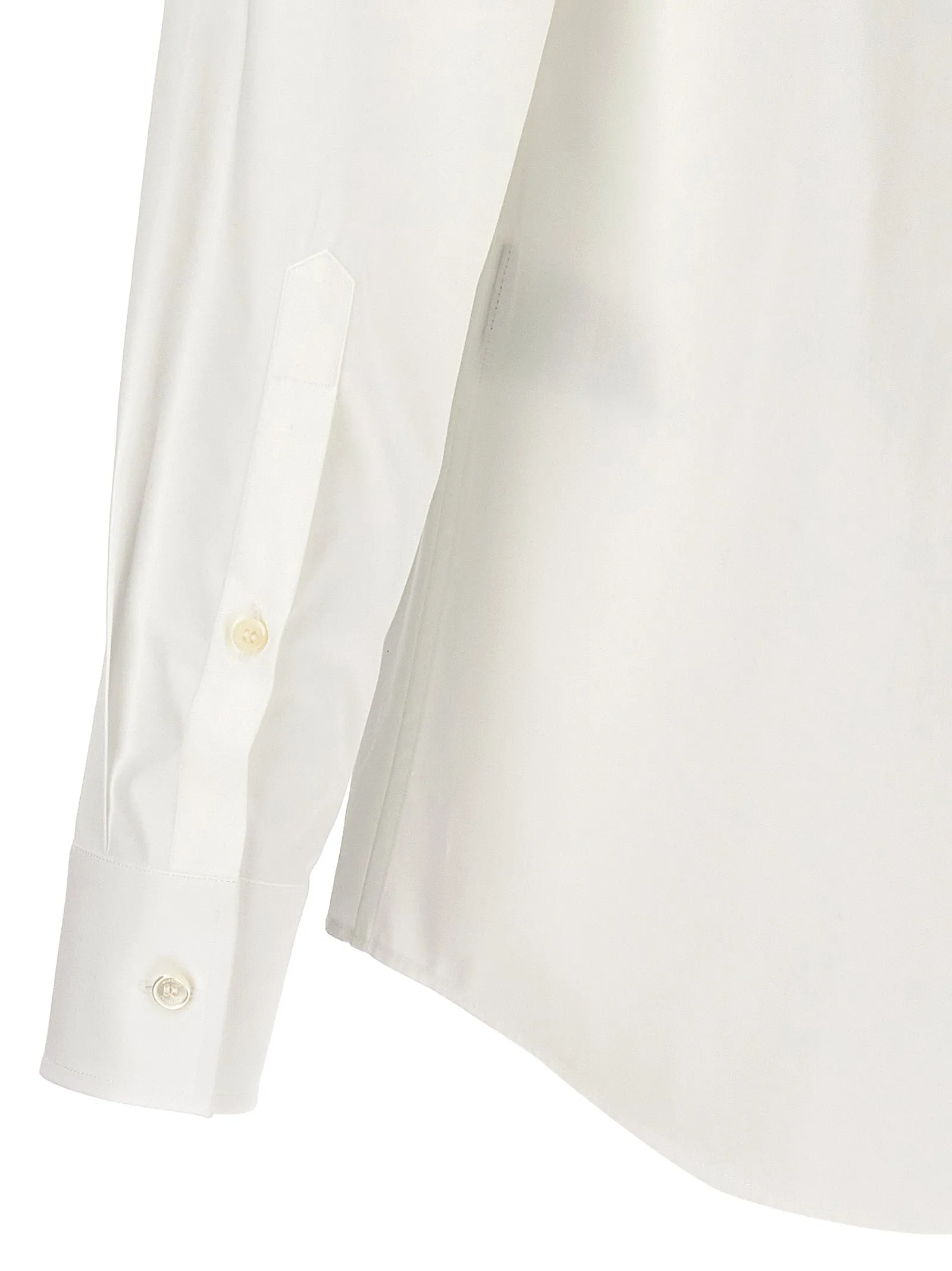 Valentino Shirt With Flower Patch Shirt And Blouse White sold by Wanan Luxury product image thumbnail 4