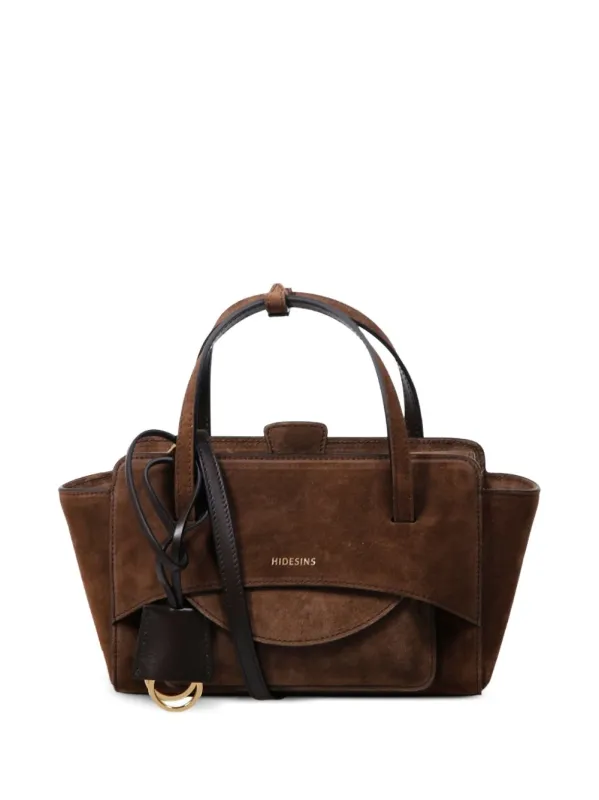 Flap Small Leather Tote Bag made by Wanan Luxury