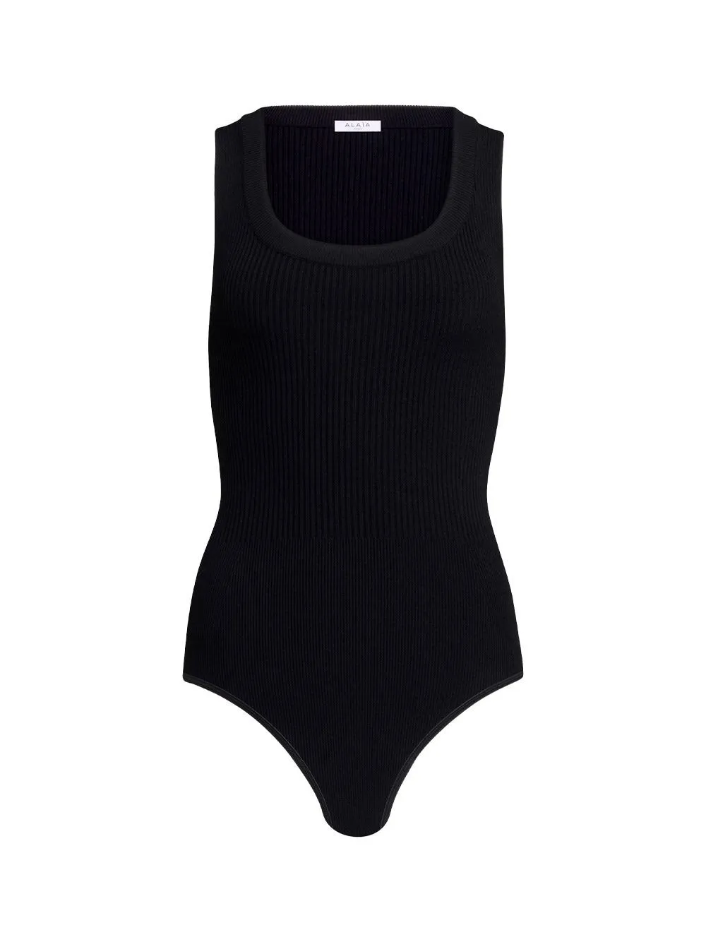 Sleeveless Ribbed Knit Bodysuit sold by Wanan Luxury