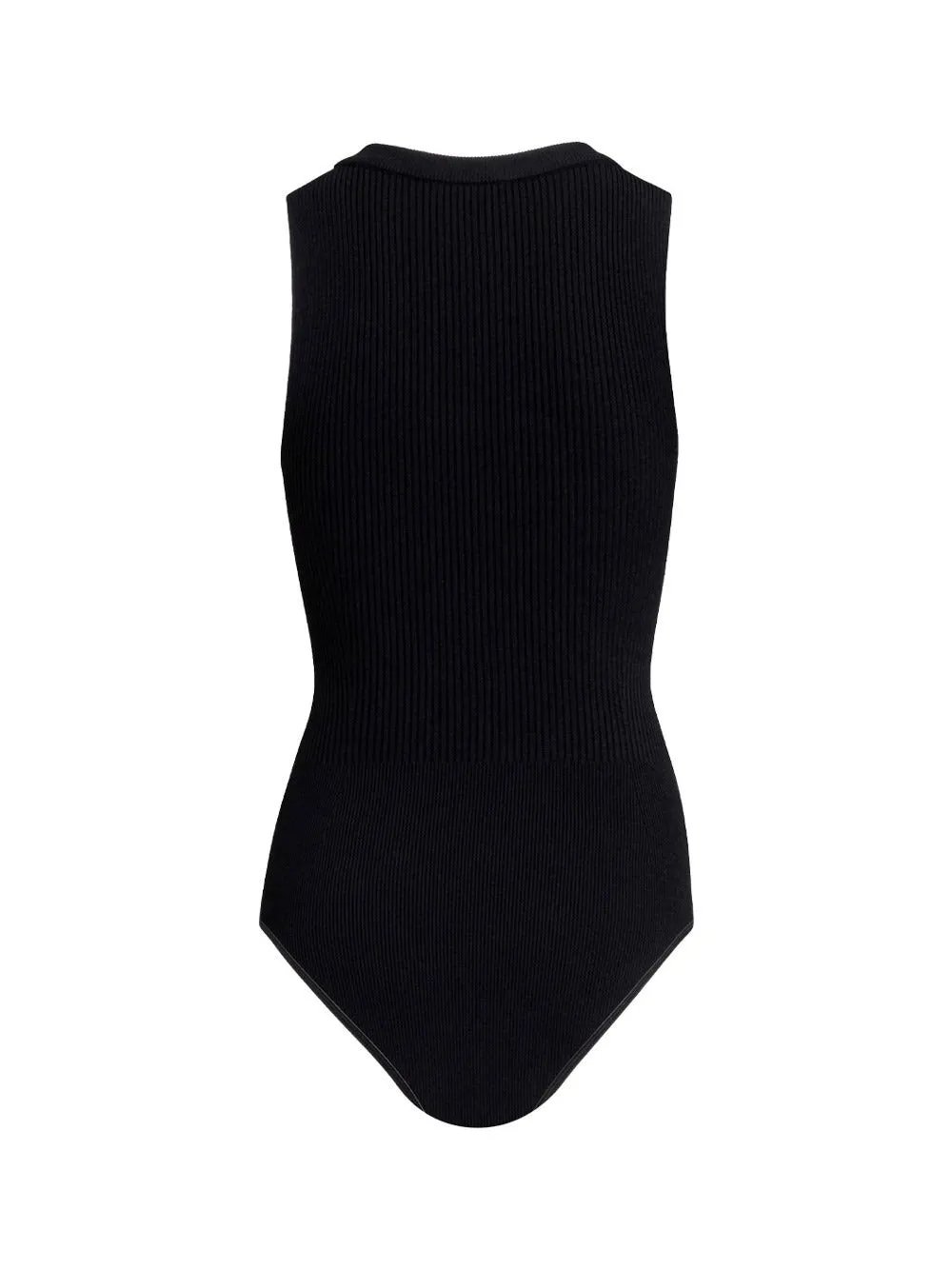 Sleeveless Ribbed Knit Bodysuit sold by Wanan Luxury product image thumbnail 2
