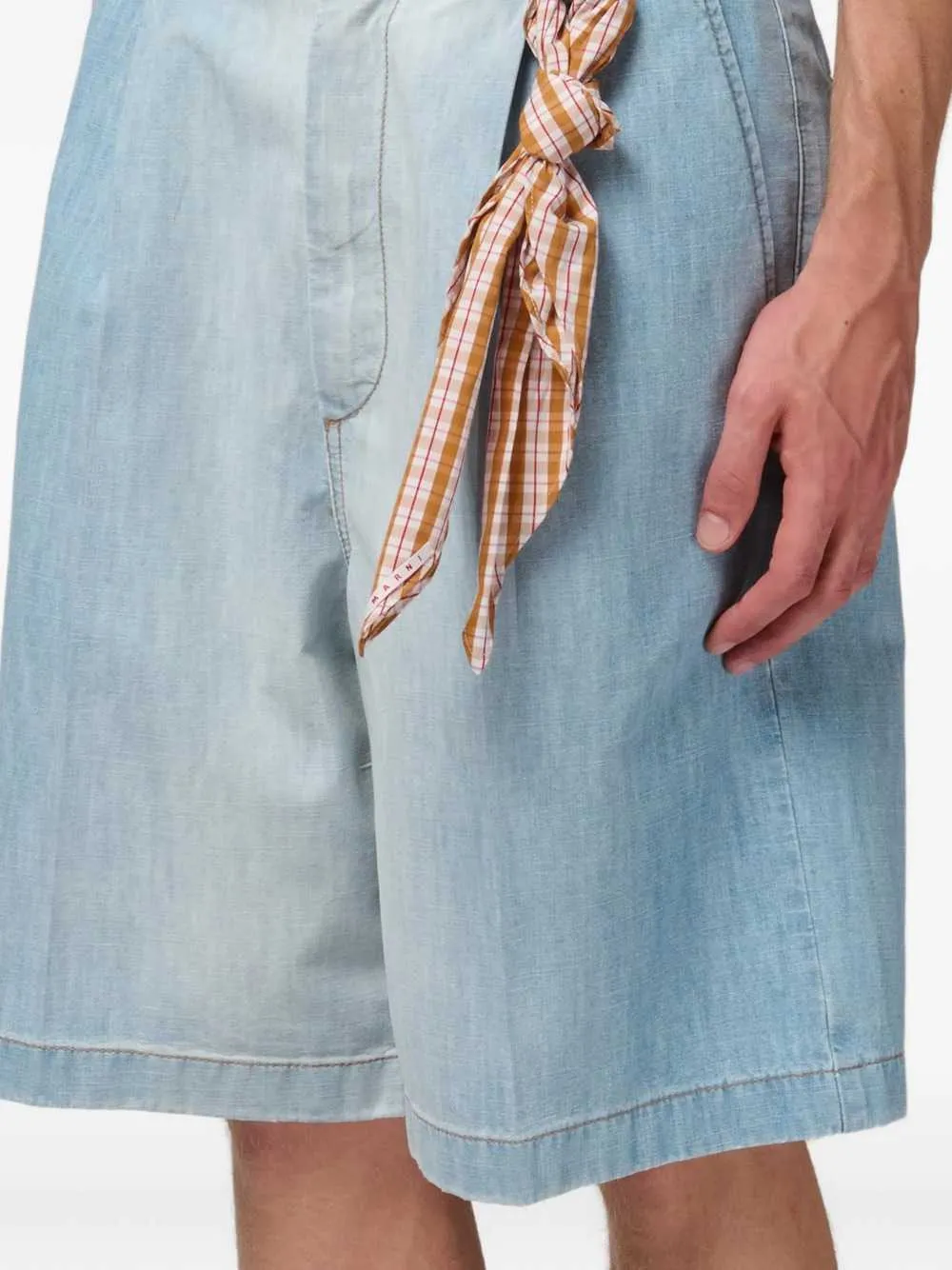 Pleated Bermuda Shorts sold by Wanan Luxury product image thumbnail 2