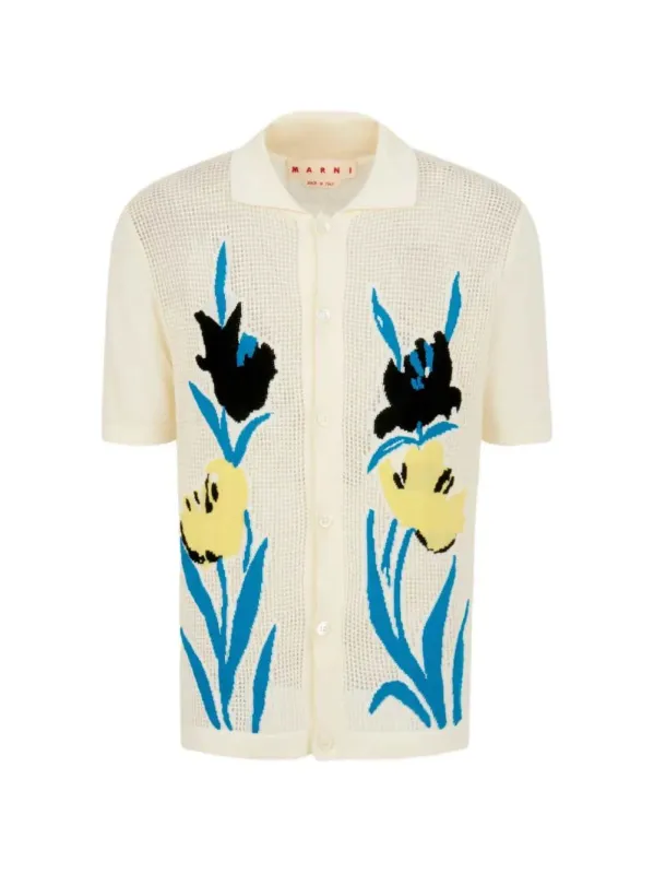 Floral Cardigan made by Marni