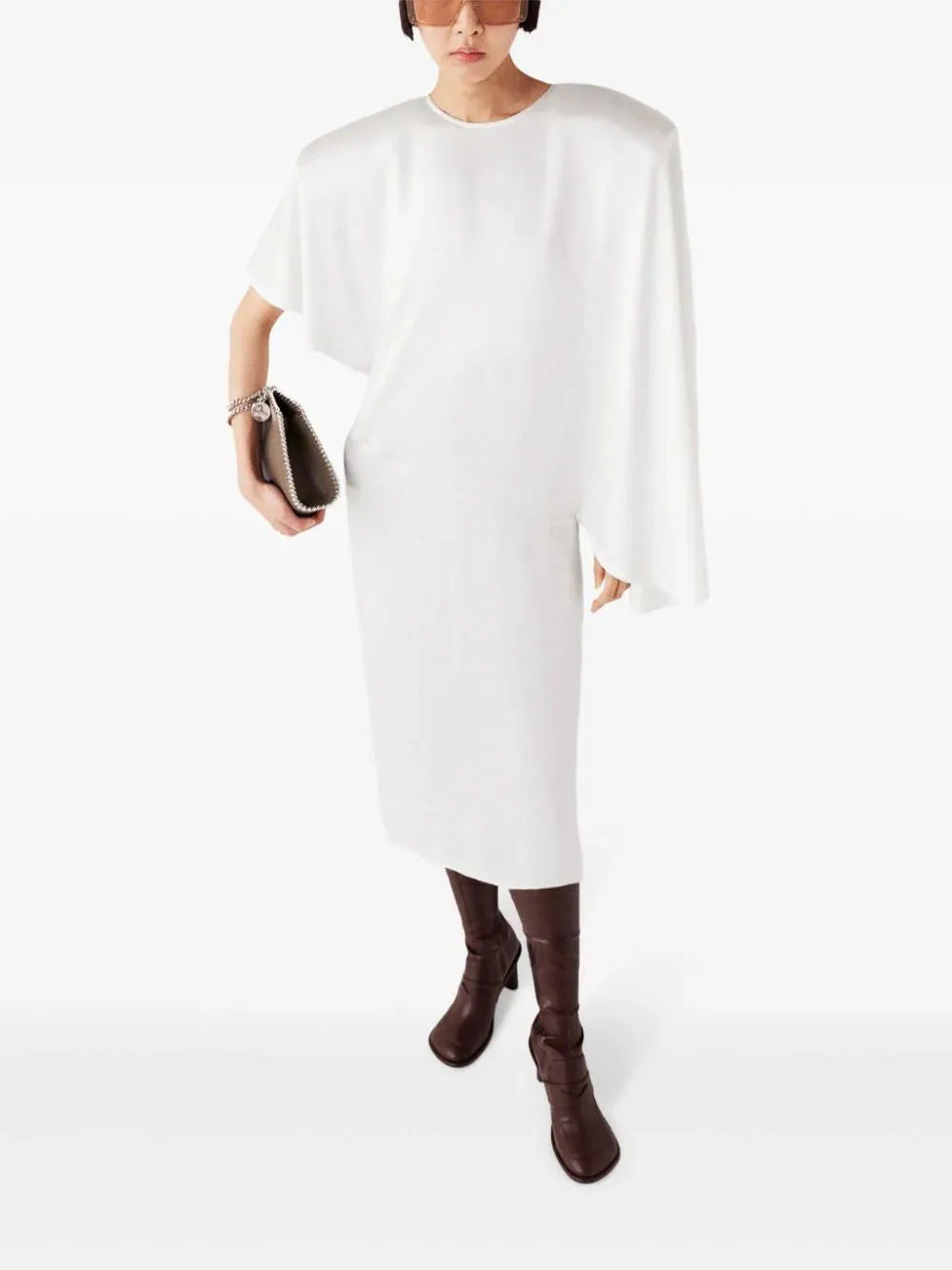 Asymmetric Midi Dress sold by Wanan Luxury product image thumbnail 5