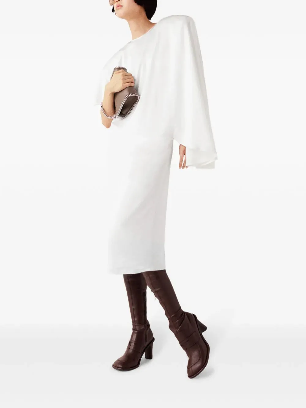 Asymmetric Midi Dress sold by Wanan Luxury product image thumbnail 3