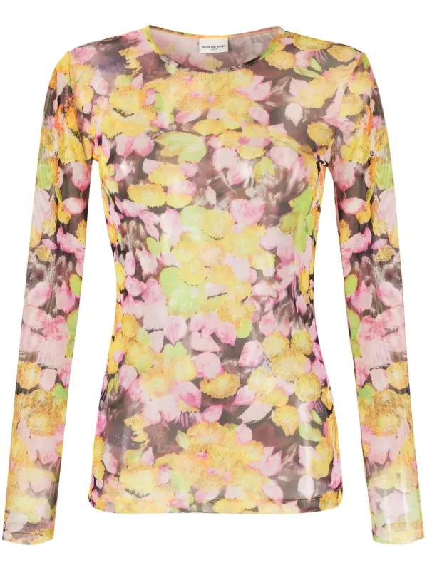 Floral Tshirt made by Dries Van Noten