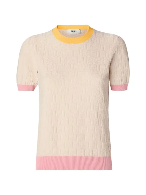 Color Block Ff Top made by Fendi