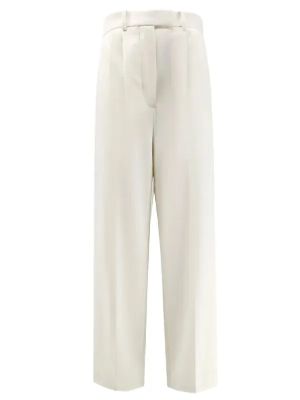 Double-Pleated Wool And Mohair Trousers made by Givenchy