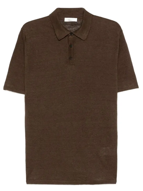 Linen Polo Shirt made by Roberto Collina