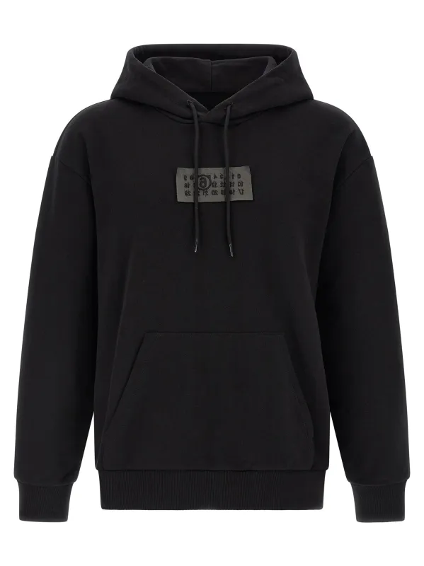 Hoodie Sweatshirt Black made by Maison Margiela