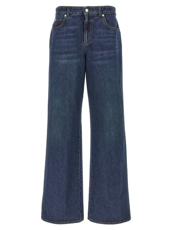 Denim Jeans Blue made by Alexander McQueen