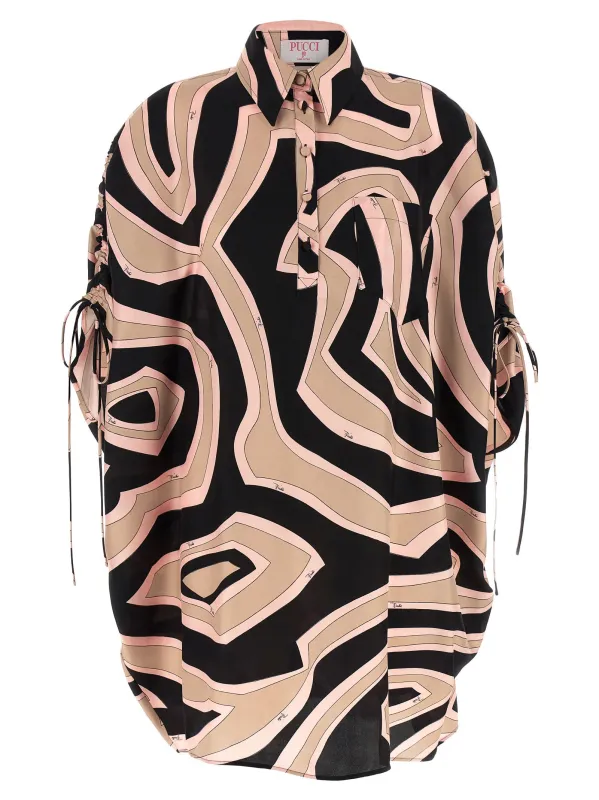Short Kaftan Dresses Multicolor made by Emilio Pucci