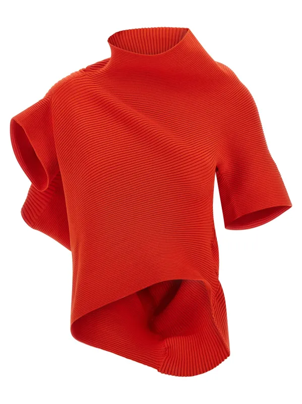 Life Form Tops Red made by Issey Miyake