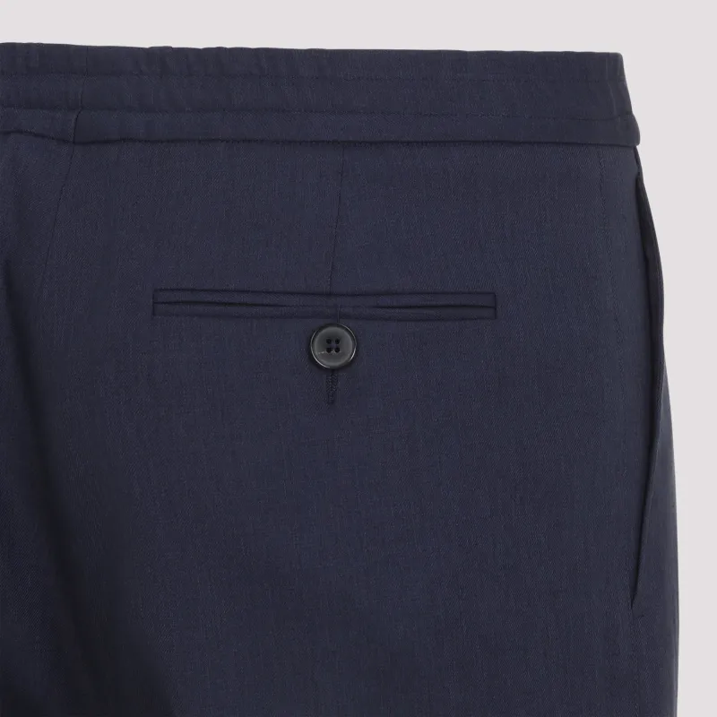 Regular & Straight Leg Blue made by Ermenegildo Zegna