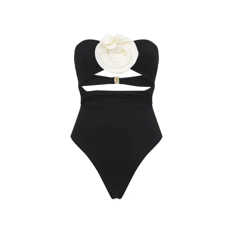 One-Pieces Black made by Wanan Luxury