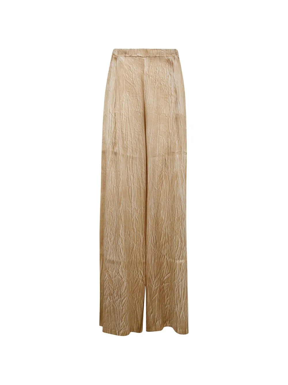 Silk Flared Leg Trousers sold by Wanan Luxury