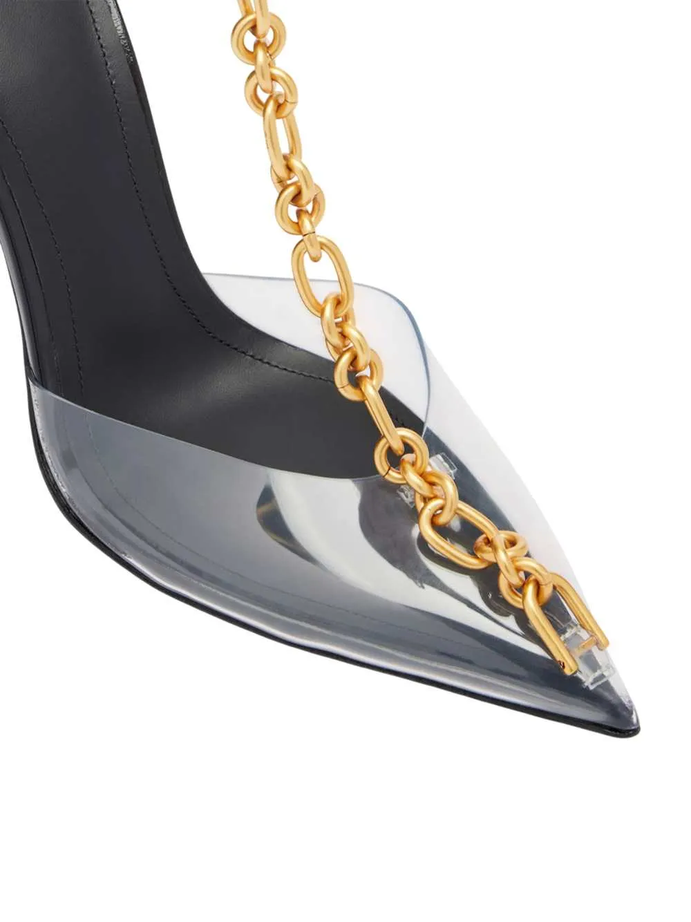 Embellished Pvc Slingback Pump sold by Wanan Luxury product image thumbnail 4