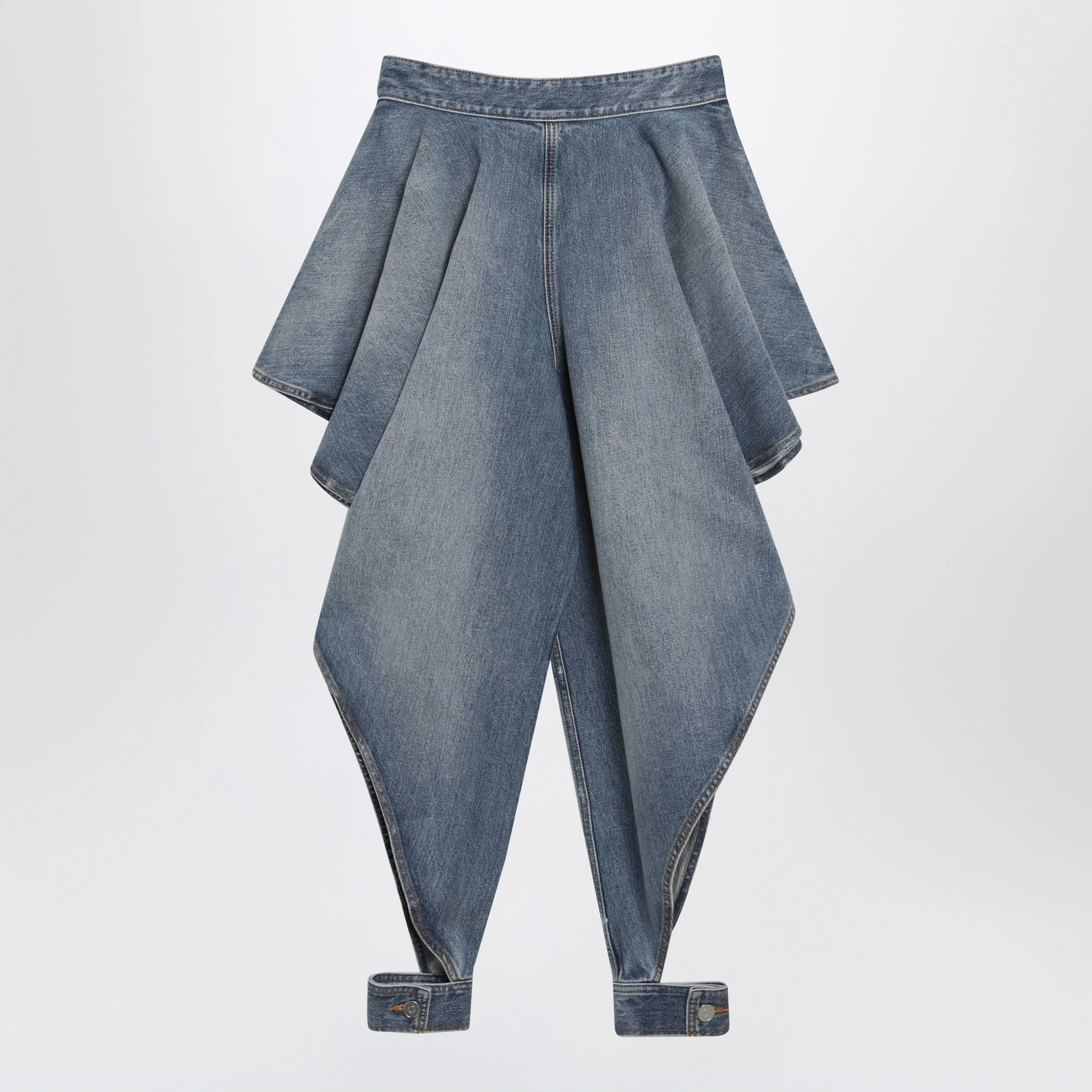 Dé Lavé Panel Jeans In Raw Denim Blue sold by Wanan Luxury product image thumbnail 2