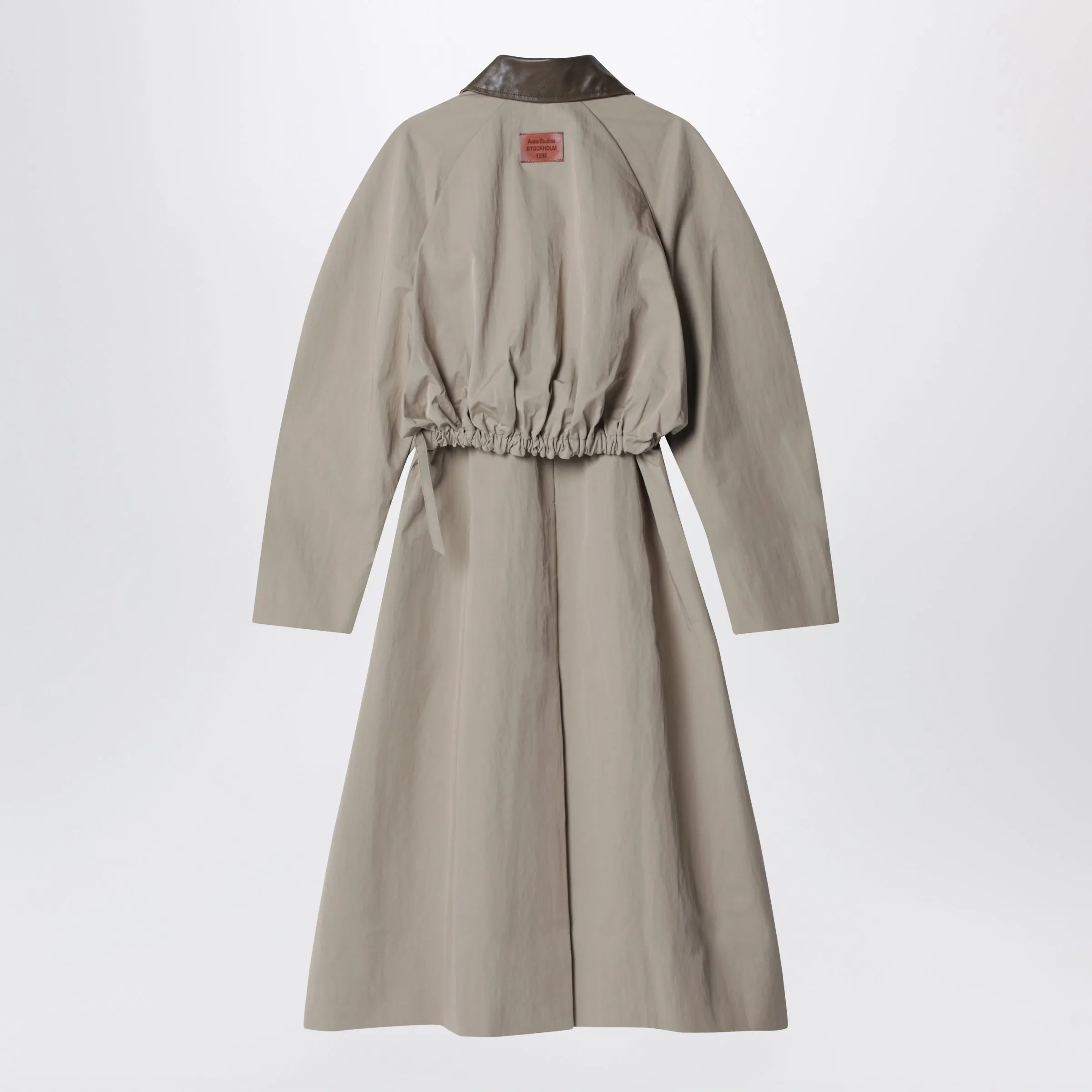 Belted Trenchcoat Khaki Grey sold by Wanan Luxury product image thumbnail 2