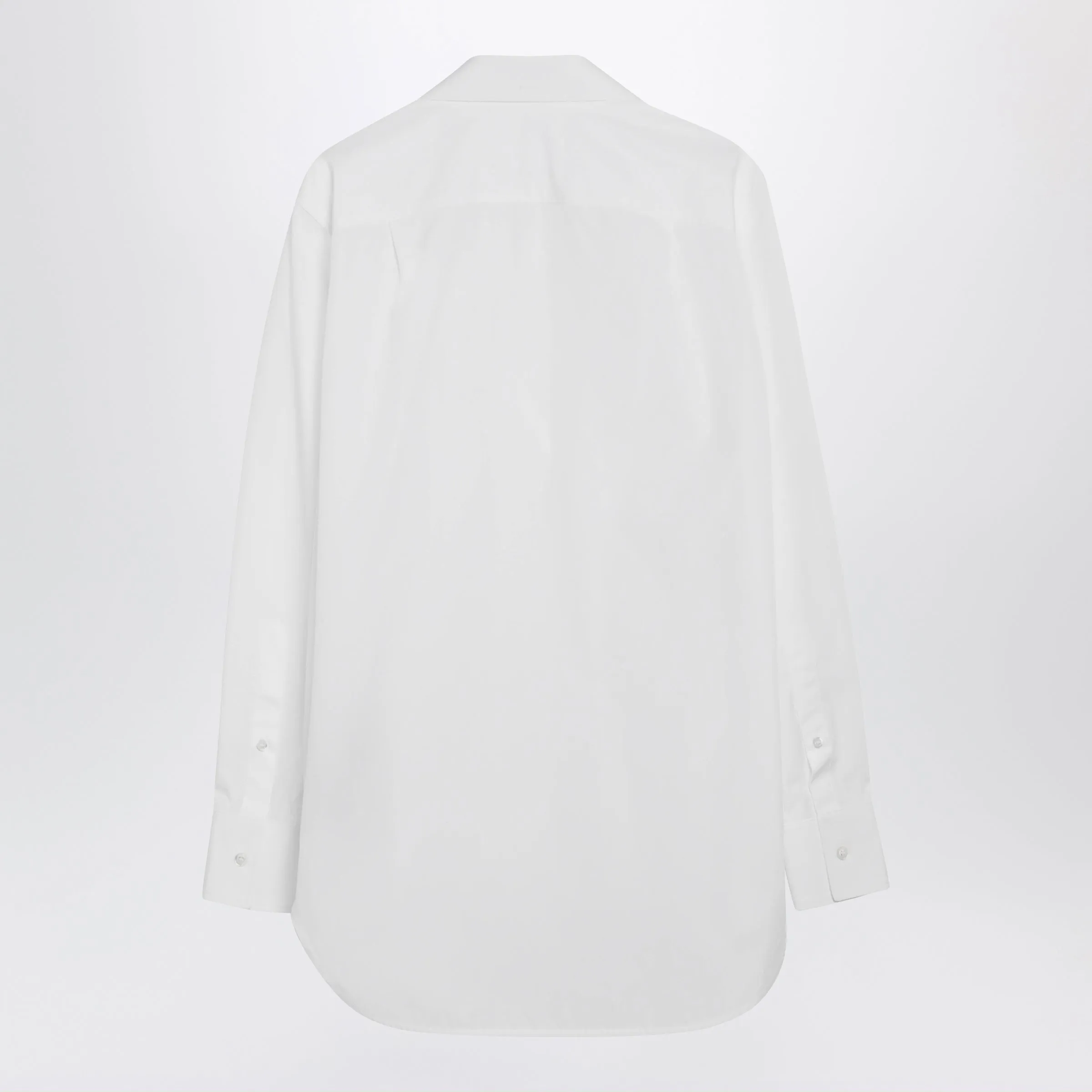 White Folded-Collar Shirt sold by Wanan Luxury product image thumbnail 2