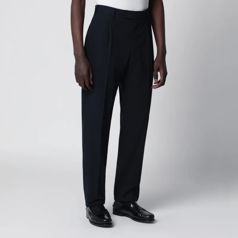 Blue Cotton Trousers made by PT TORINO