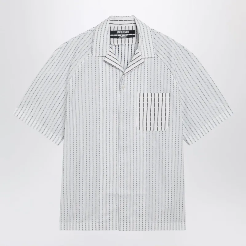Romarin Short-Sleeve Cotton Shirt made by Jacquemus