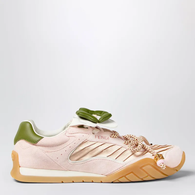 Wave Pulse Sneakers Pink made by Fendi