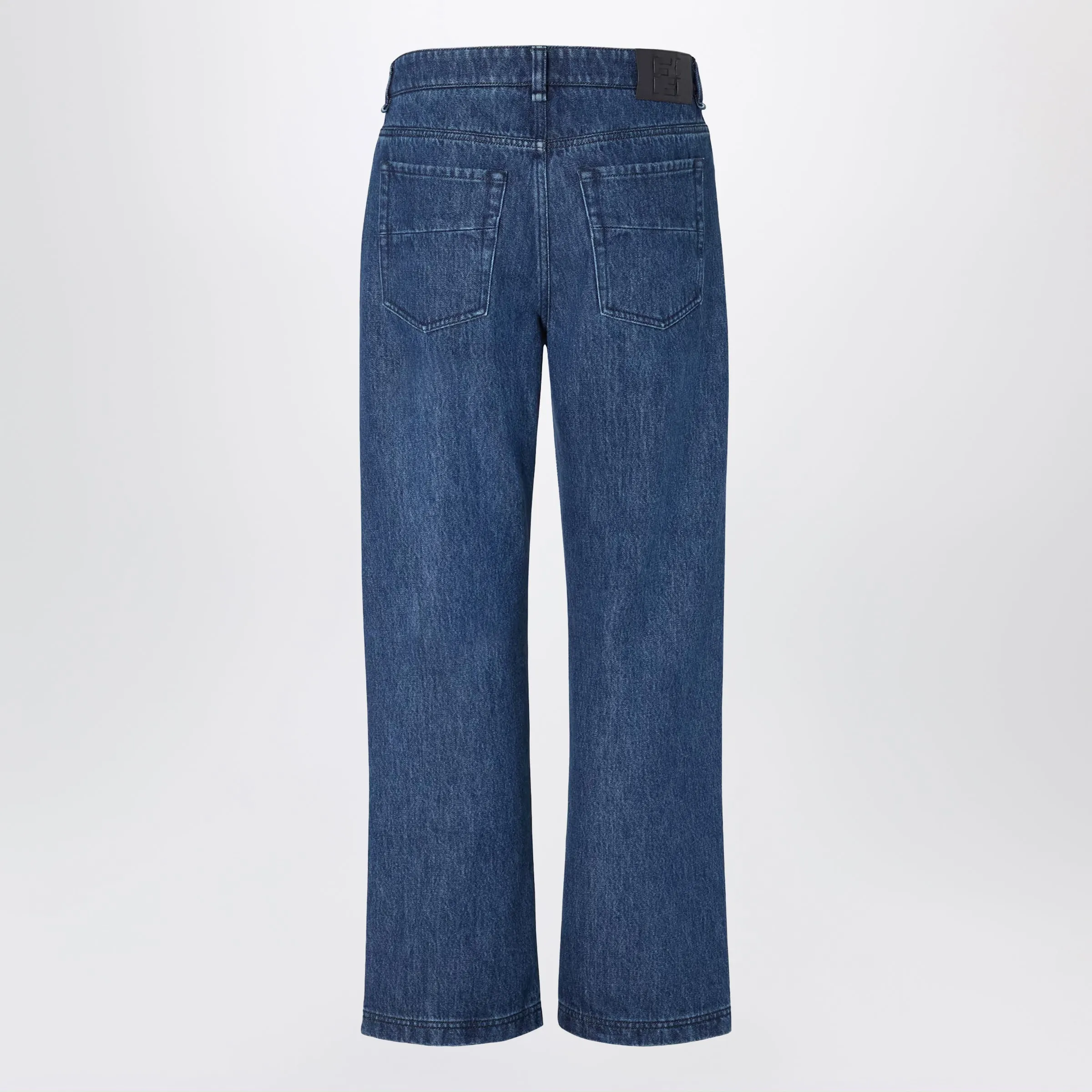 Blue Straight-Cut Jeans sold by Wanan Luxury product image thumbnail 2