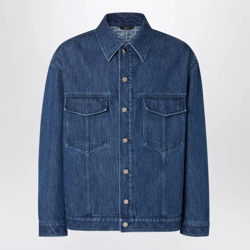 Blue Jeans Jacket made by Fendi