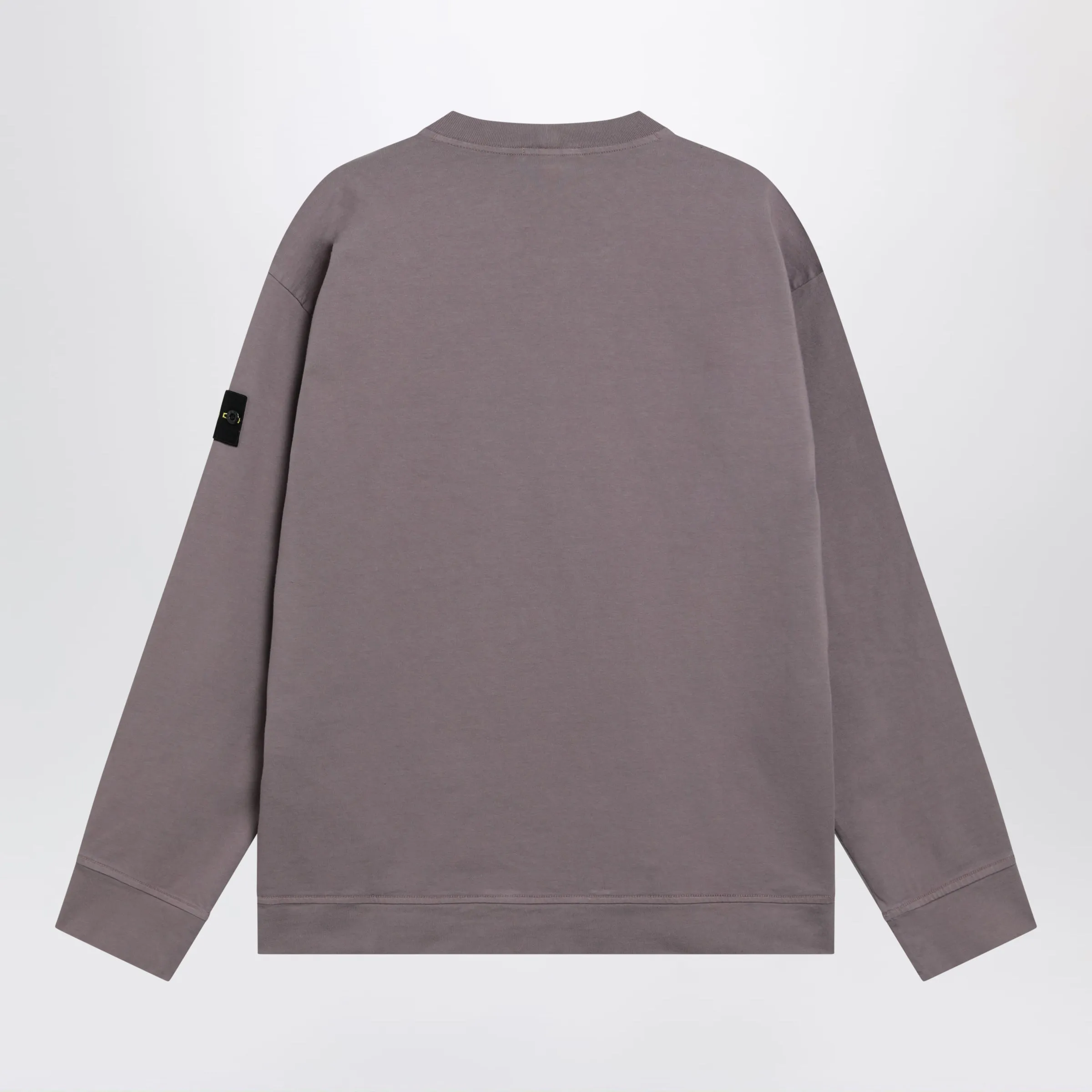 Oversized Grey-Purple Cotton Sweatshirt sold by Wanan Luxury product image thumbnail 2