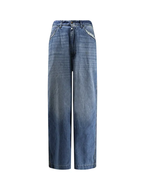 Worn-Out Cotton Jeans made by Maison Margiela