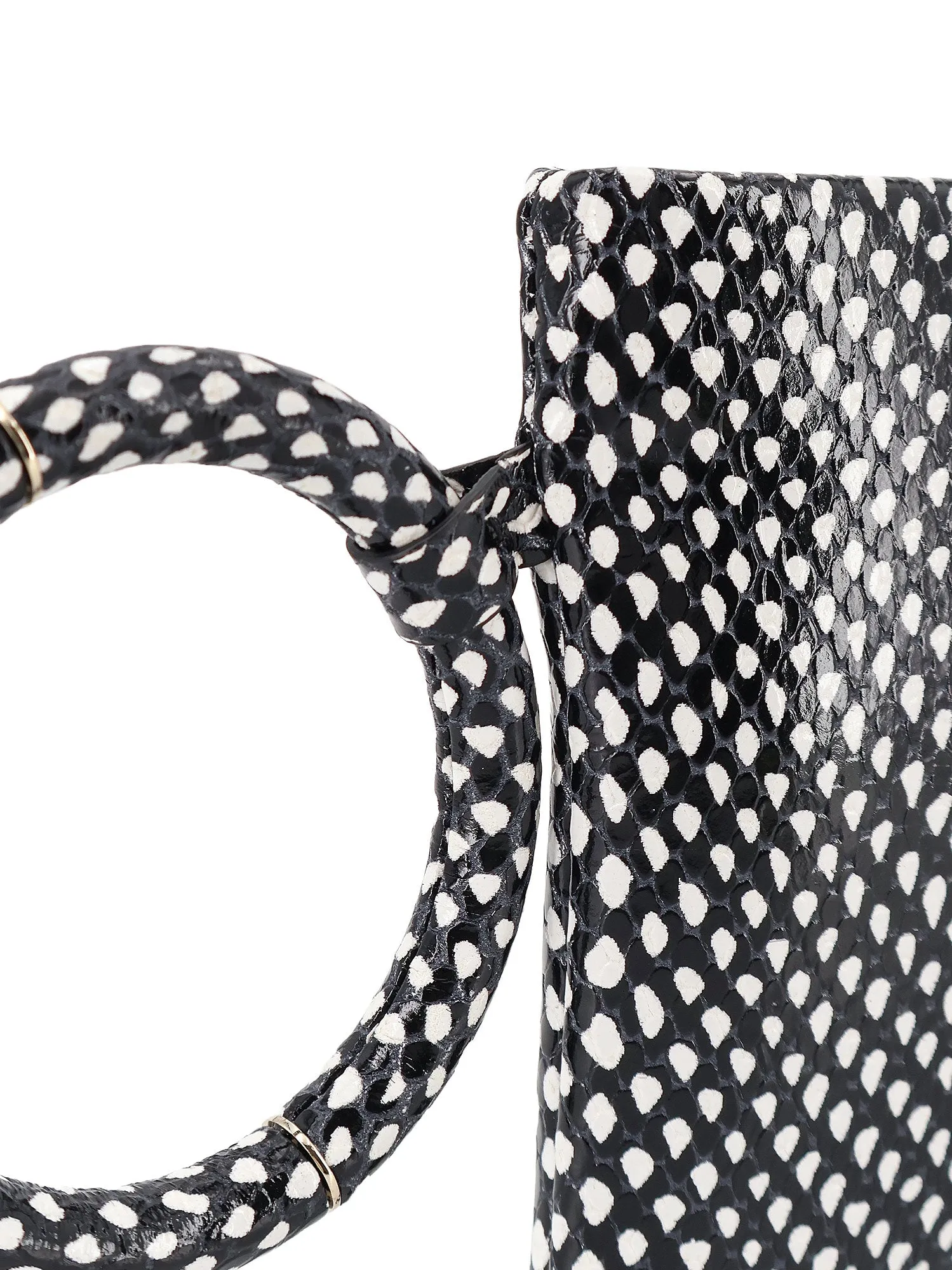 Aura Leather Clutch Bag With Snake Motif sold by Wanan Luxury product image thumbnail 5