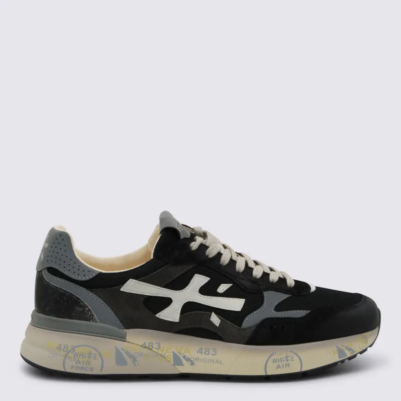 Sneakers Blacks And Greys made by Premiata