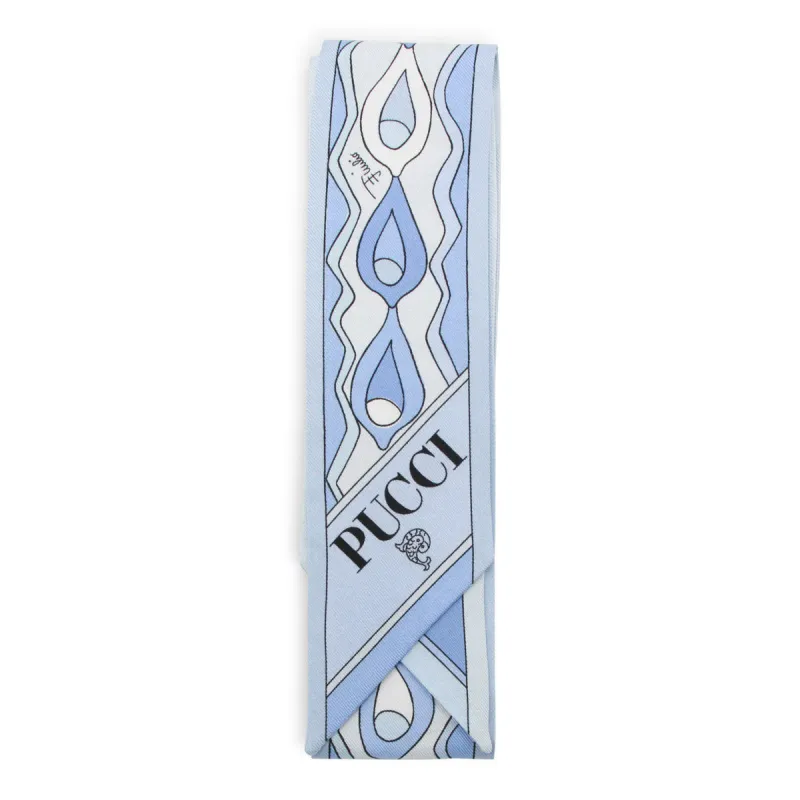 Scarfs Pale Blue made by Emilio Pucci