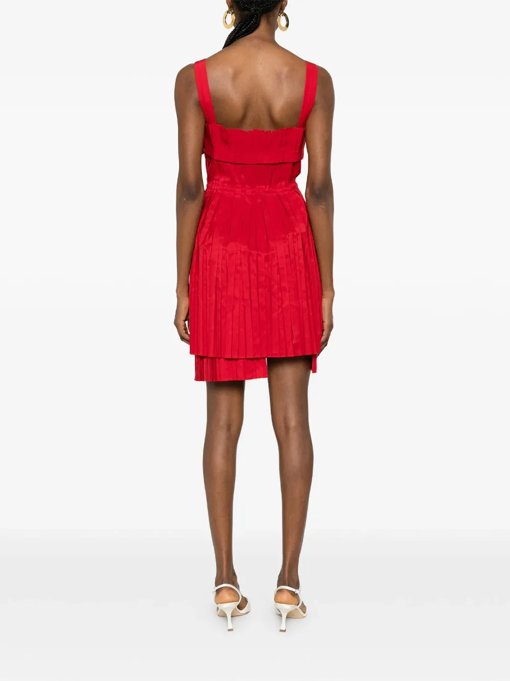 Pleated Mini Dress sold by Wanan Luxury product image thumbnail 3