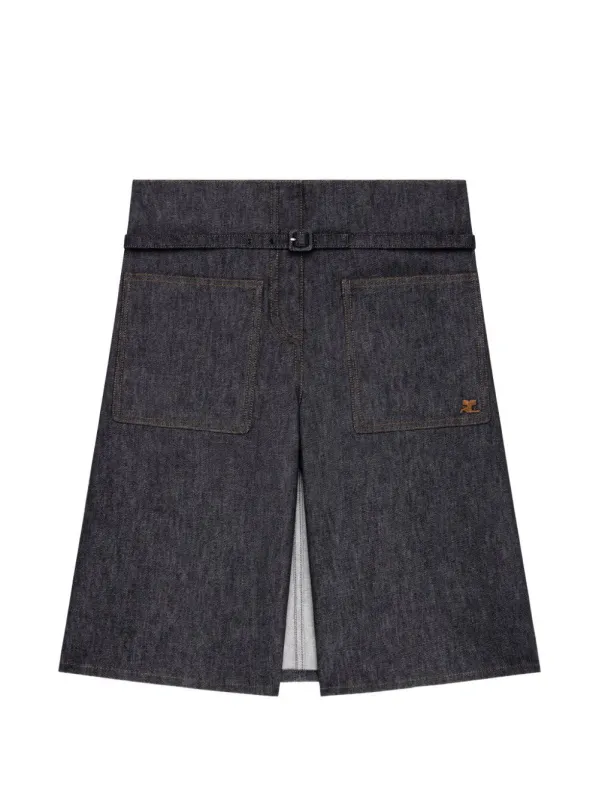 Denim Shorts made by Courreges