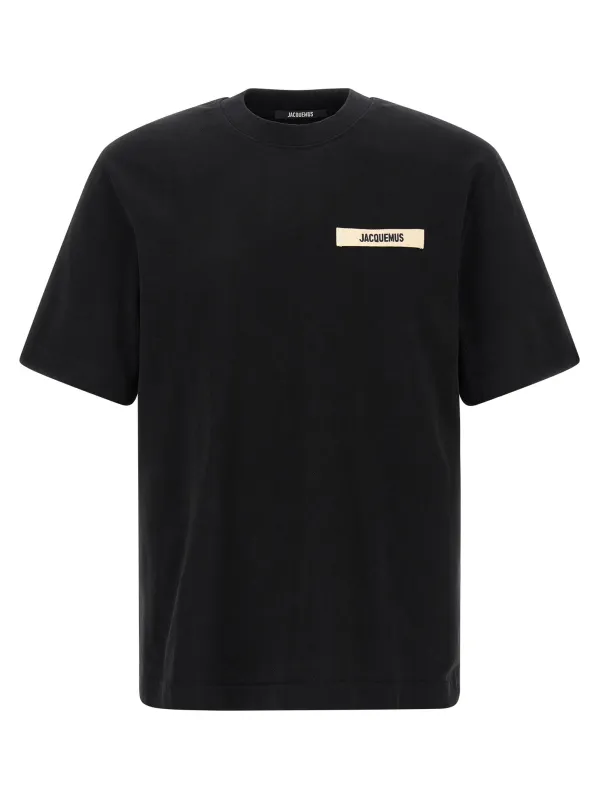 Gros Grain T-Shirt Black made by Jacquemus