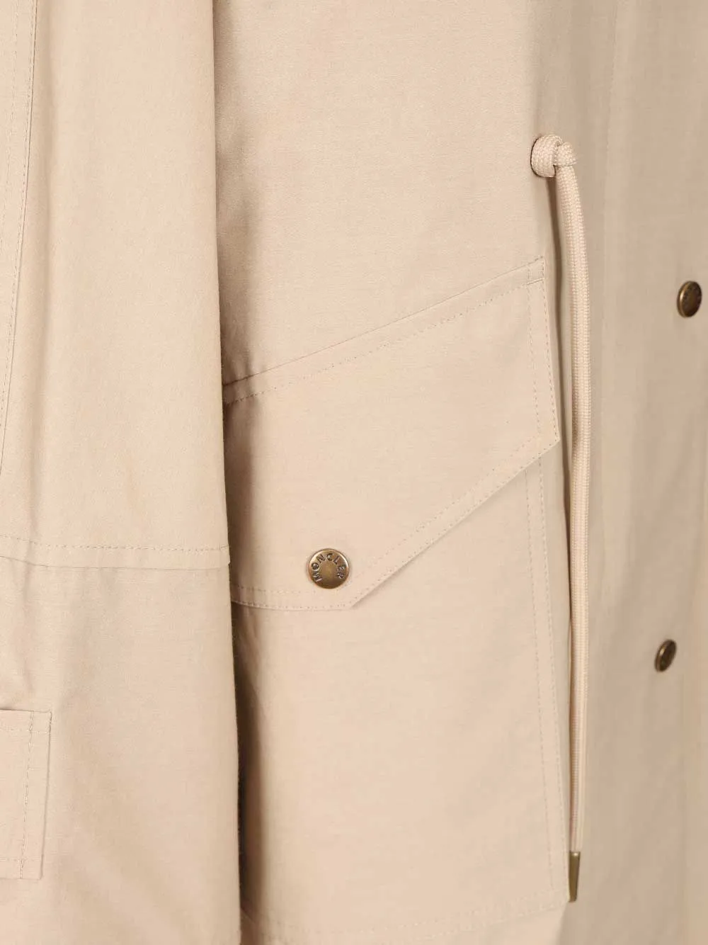 Brunnera Long Parka Trench Coats Beige sold by Wanan Luxury product image thumbnail 5