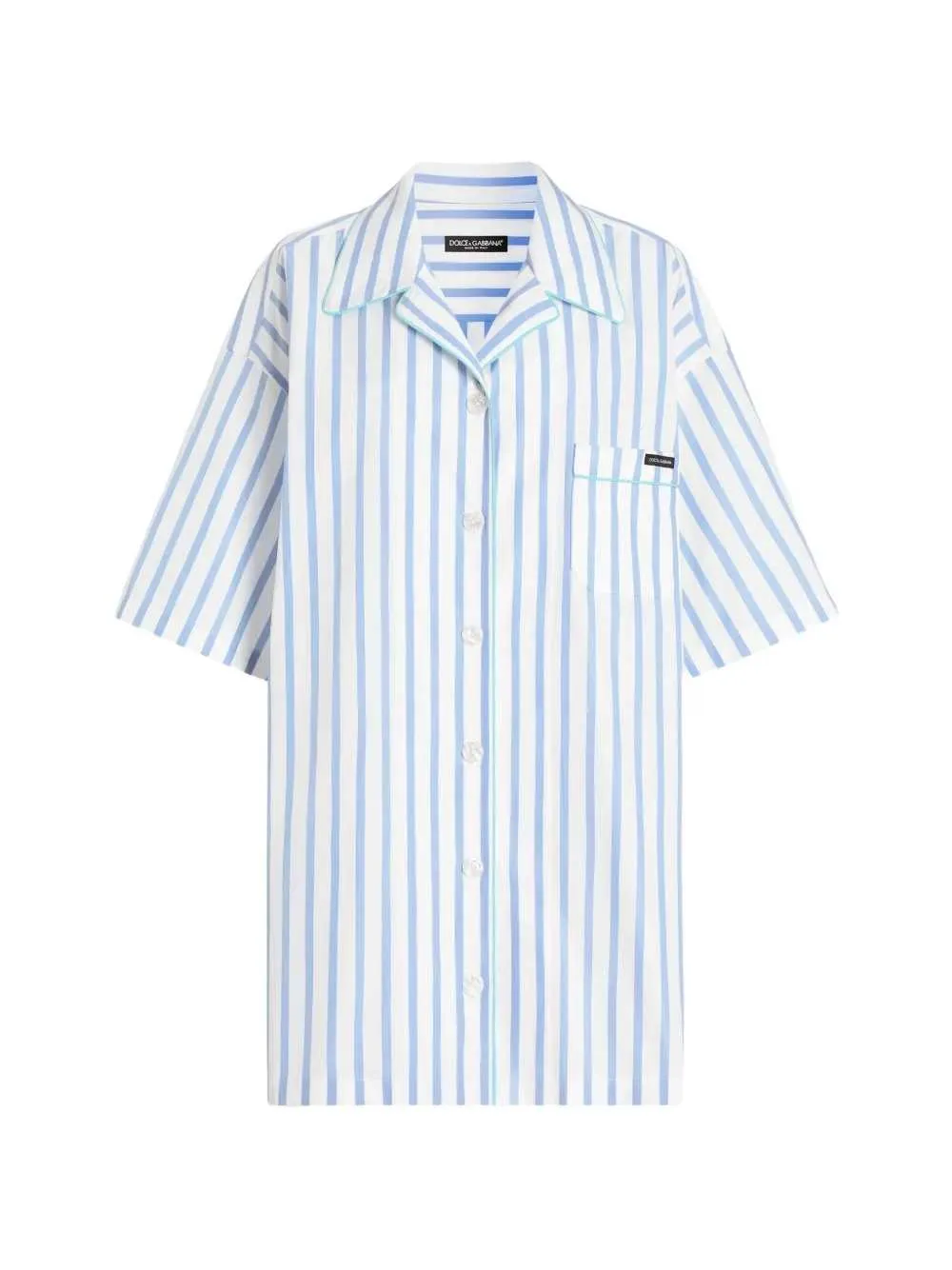 Striped Shirt With Chest Pocket sold by Wanan Luxury