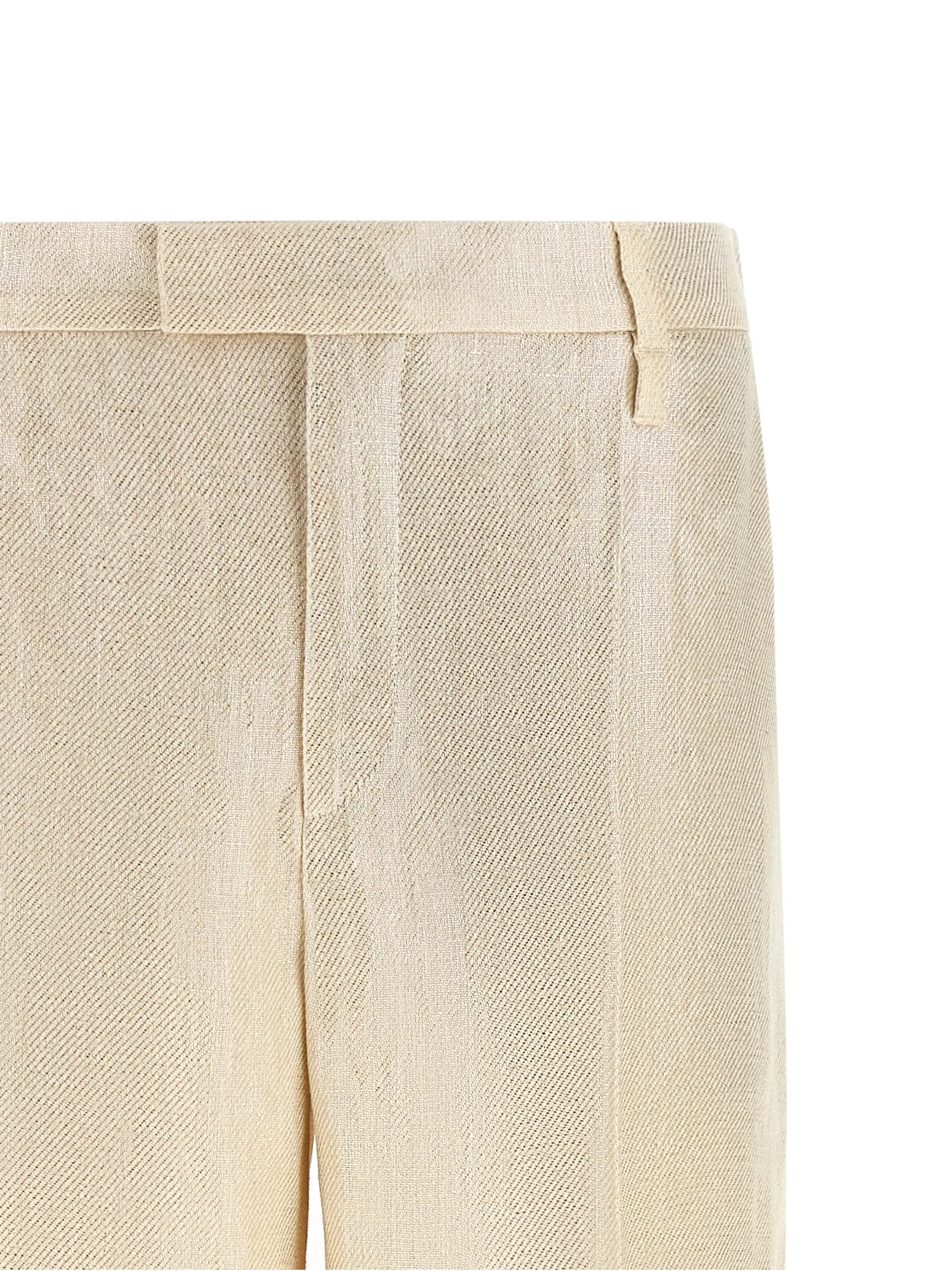 Lamé Linen Pants Gold sold by Wanan Luxury product image thumbnail 3