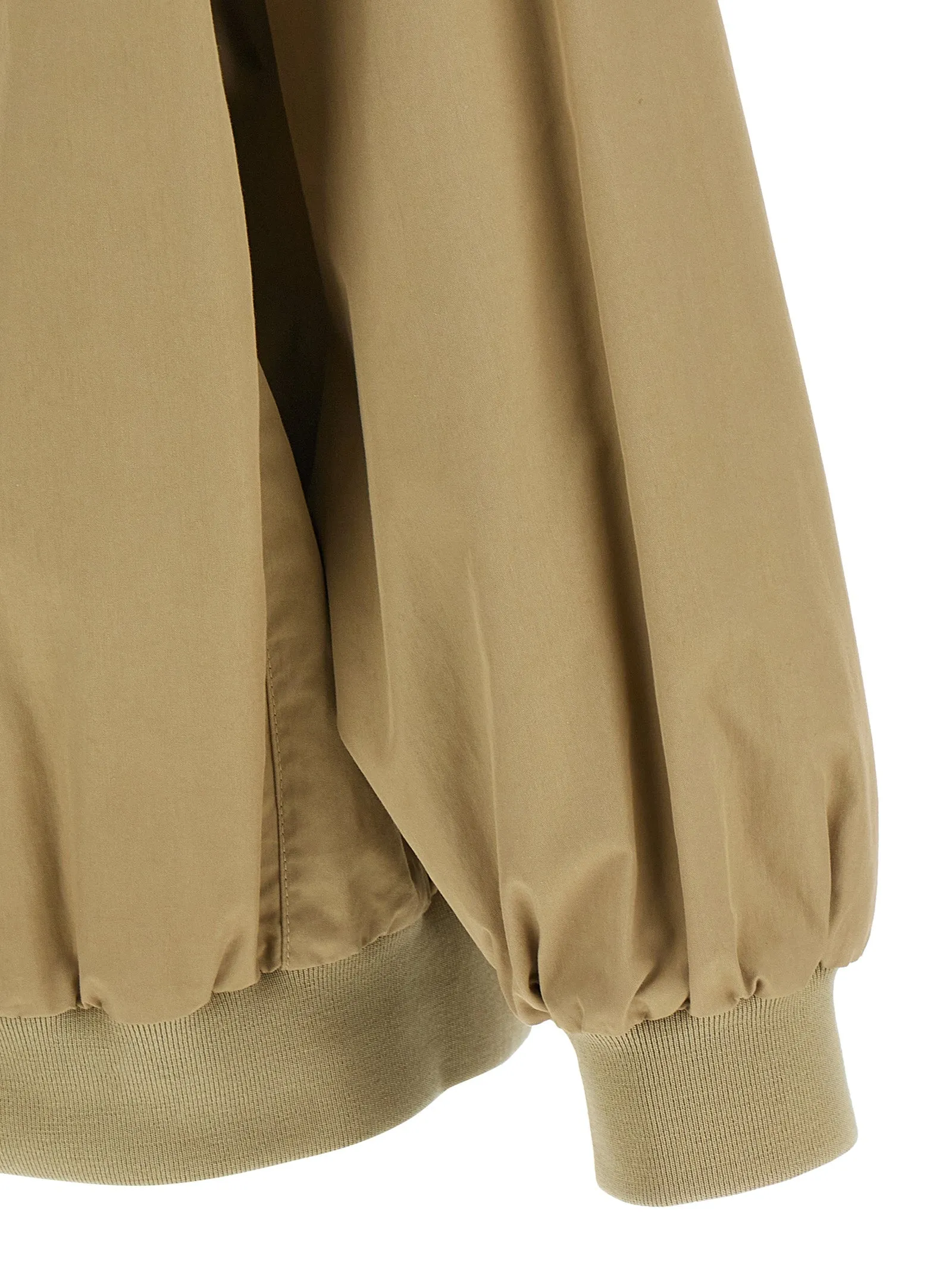 White Stitch Line Puffer Jackets Beige sold by Wanan Luxury product image thumbnail 4