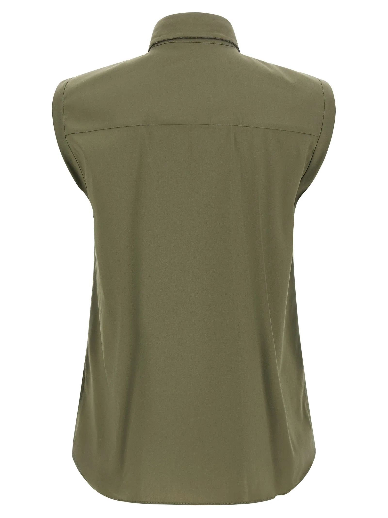 Shiny Trim Shirt And Blouse Green sold by Wanan Luxury product image thumbnail 2