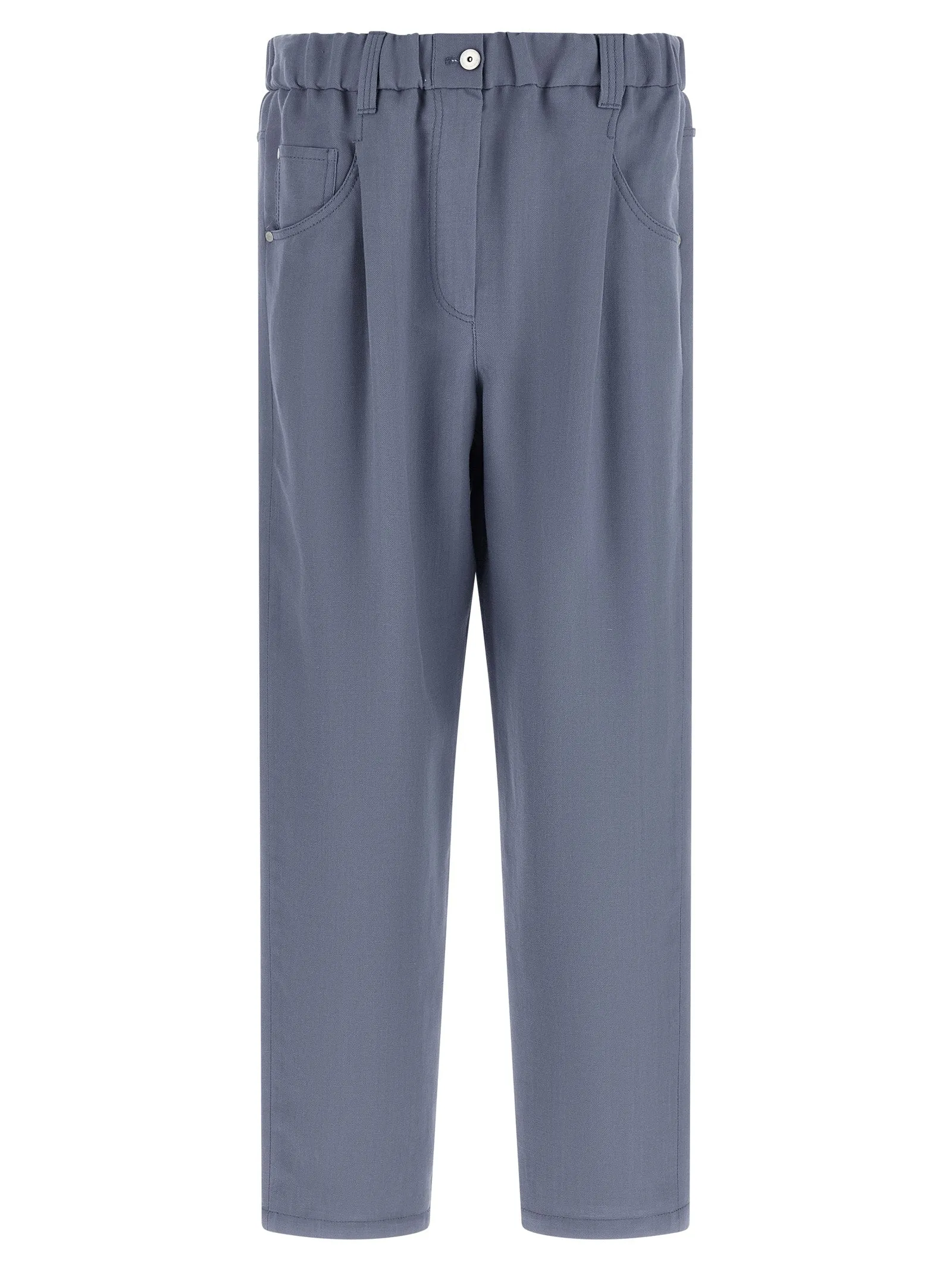 Baggy Pants Blue sold by Wanan Luxury