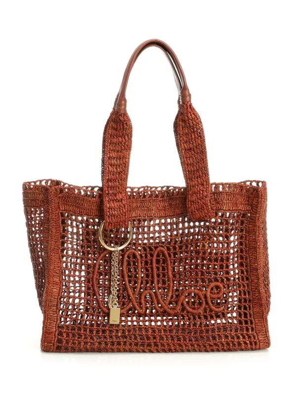 S904 - Summer Banana Shoulder Bags Brown made by Chloe